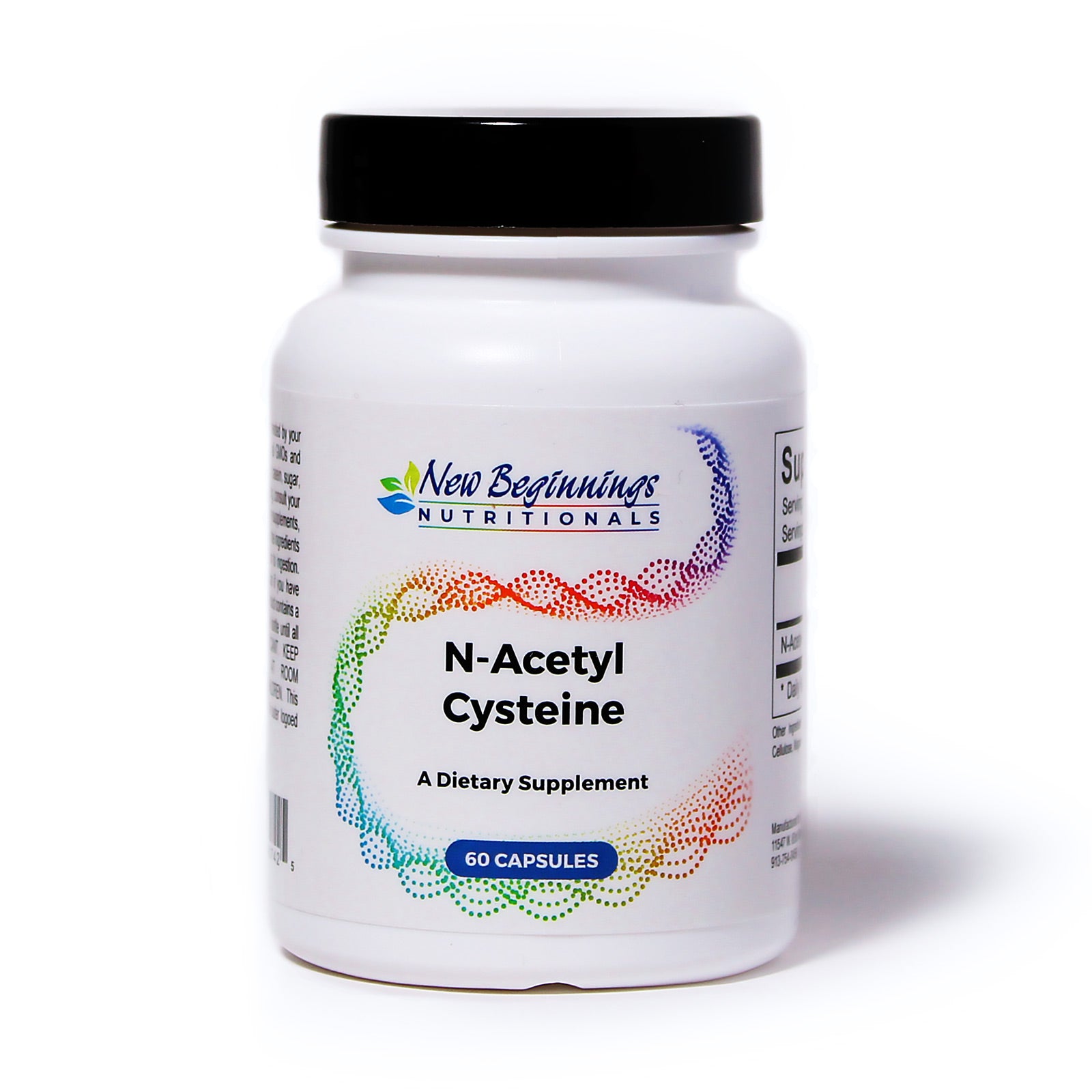 N-Acetyl Cysteine - 500 mg, 60 Capsules