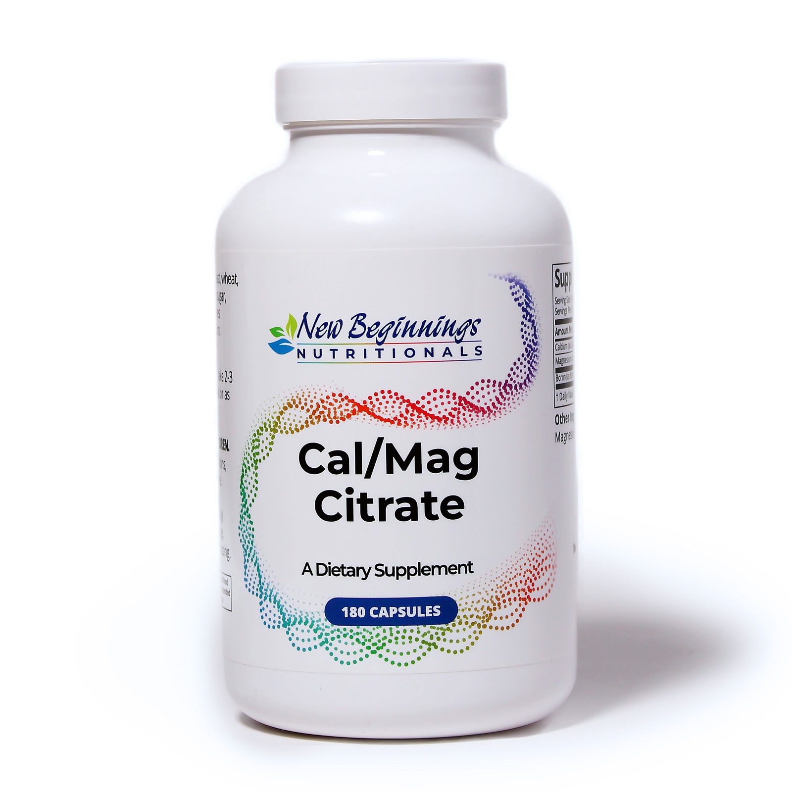 Calcium Magnesium Citrate, 180 Capsules