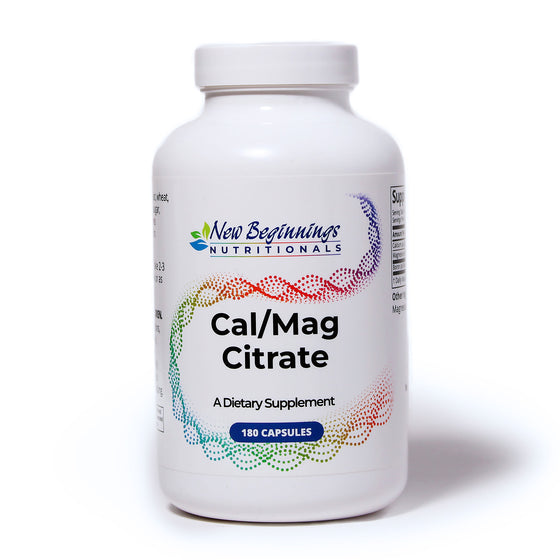 Calcium Magnesium Citrate, 180 Capsules
