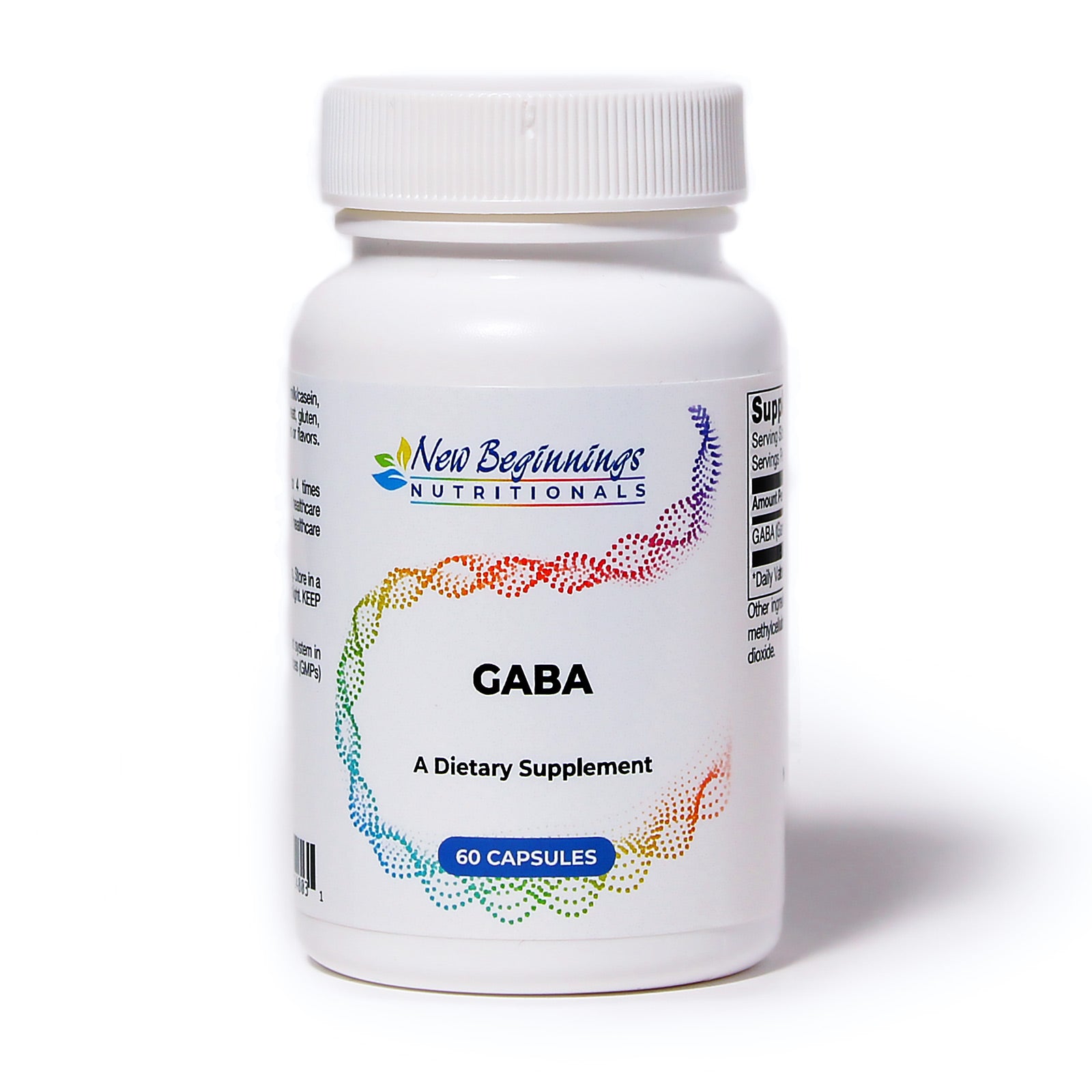 GABA - 420 mg, 60 Capsules