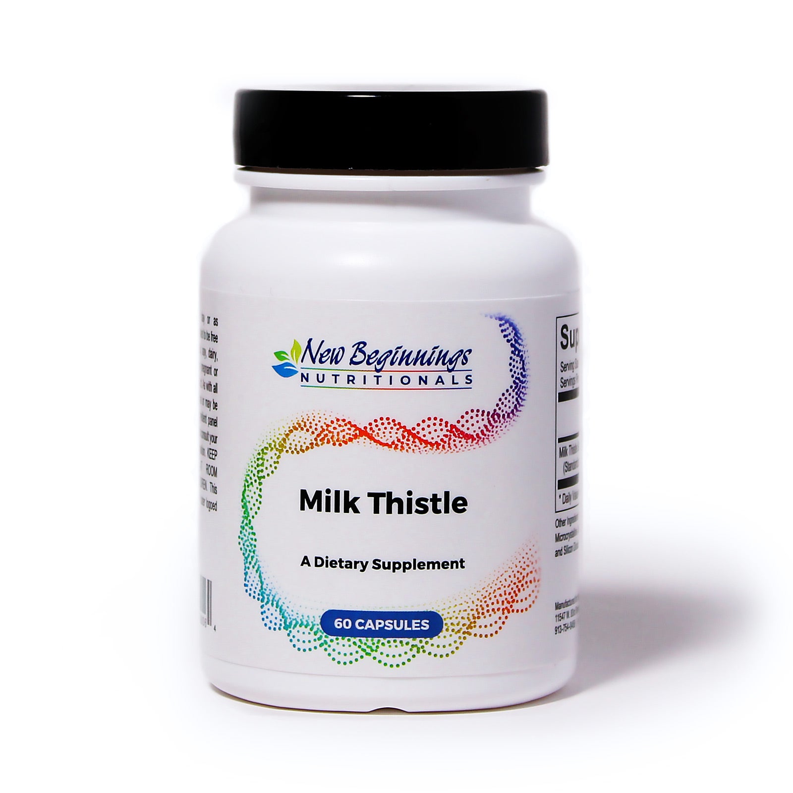 Milk Thistle - 200 mg, 60 Capsules