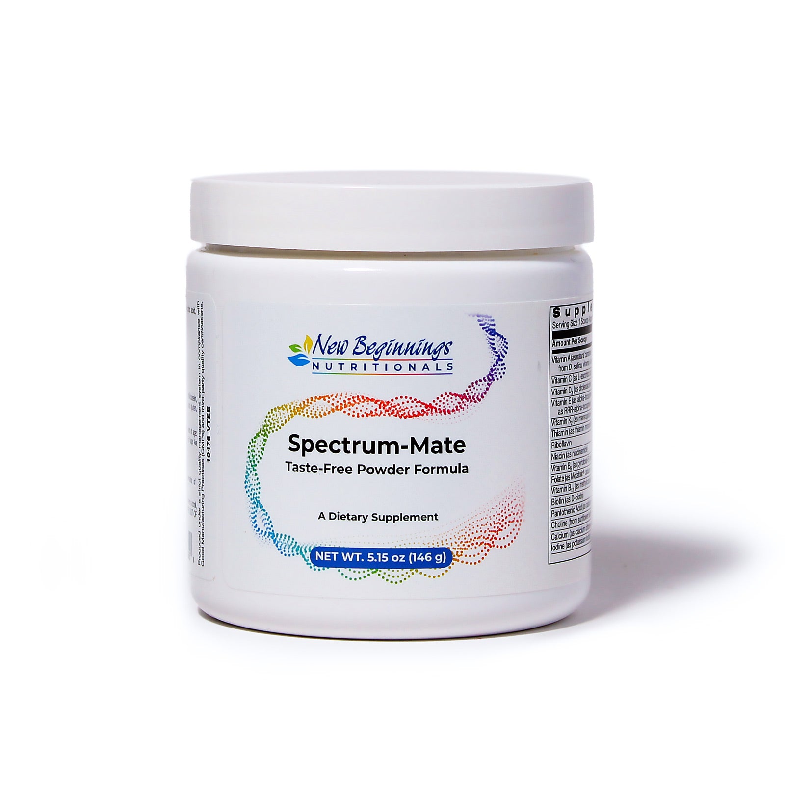 Spectrum-Mate Powder, Taste-Free