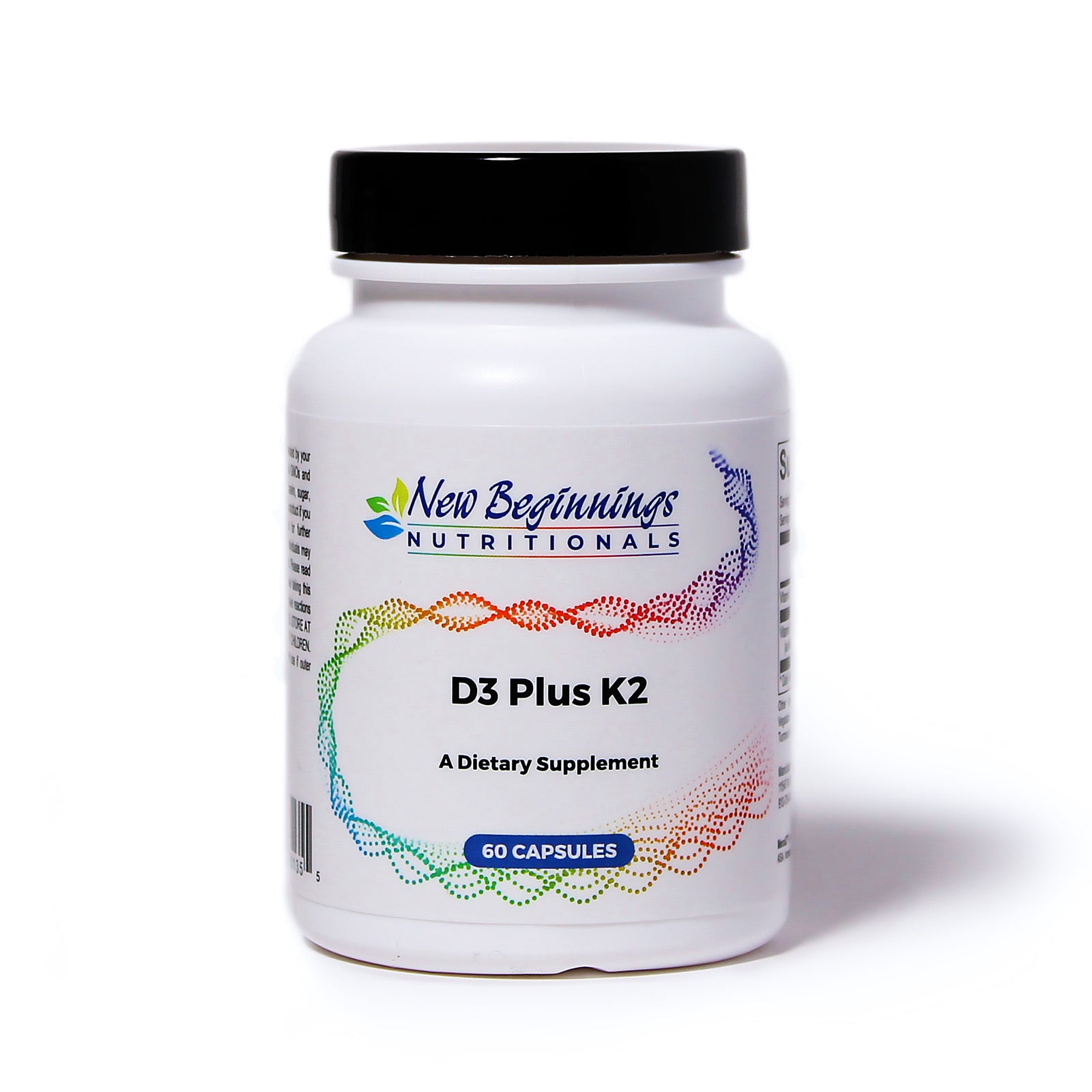 D3 Plus K2, 60 Capsules
