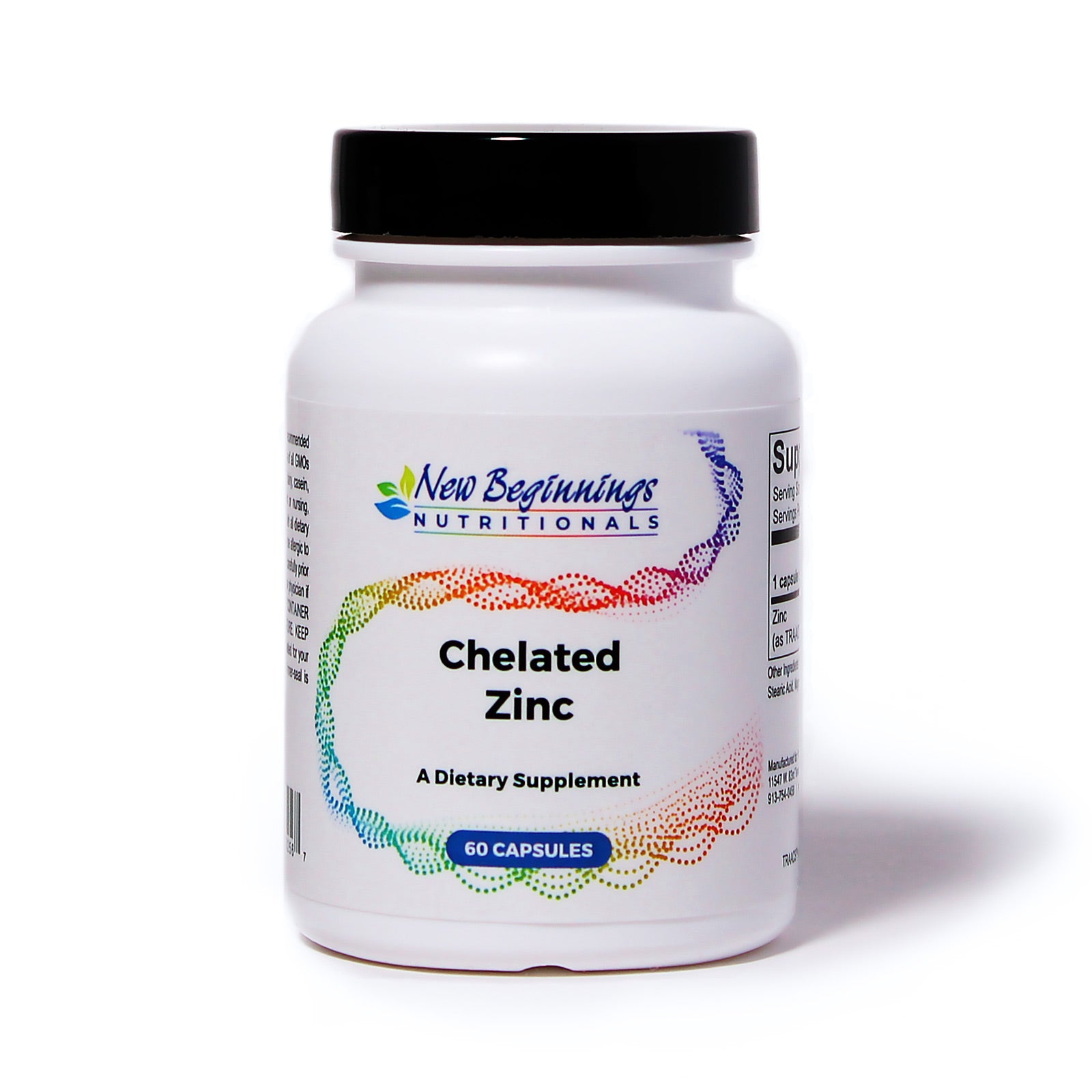 Chelated Zinc - 54 mg, 60 Capsules